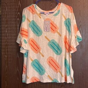 Lularoe Dahl Crop Top